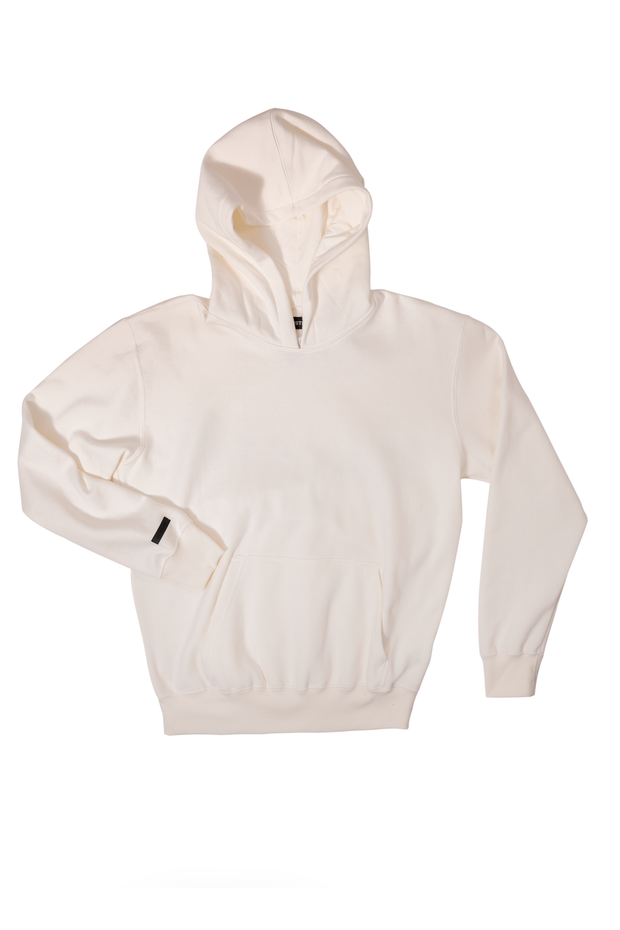 Basic Big Logo Heavy Oversized Hoodie Off-White