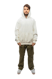 Basic Big Logo Heavy Oversized Hoodie Off-White